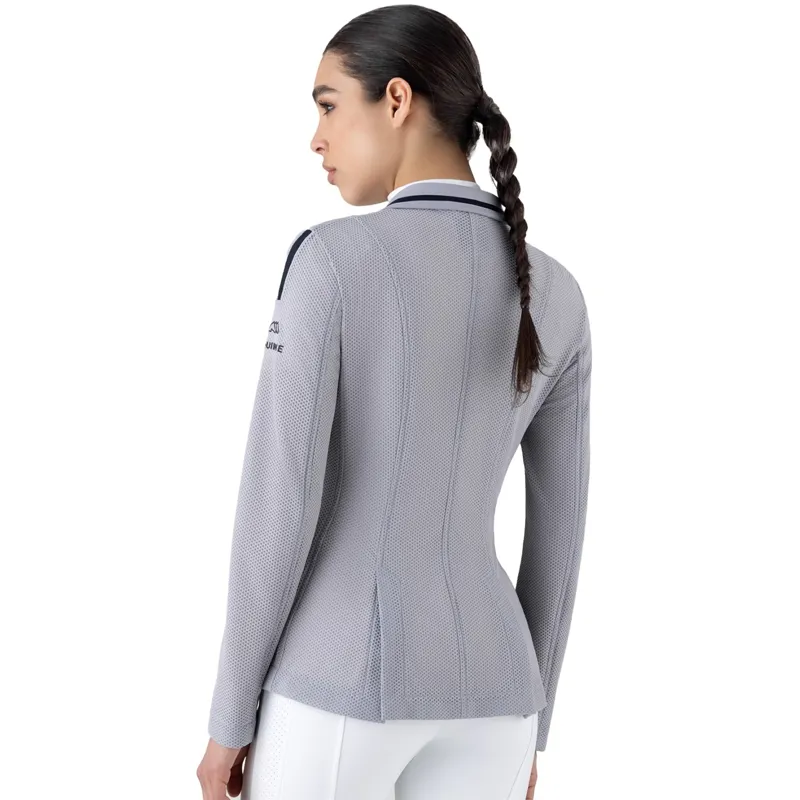Equiline Caspec Women's Mesh Competition Jacket - Lilac Grey-1