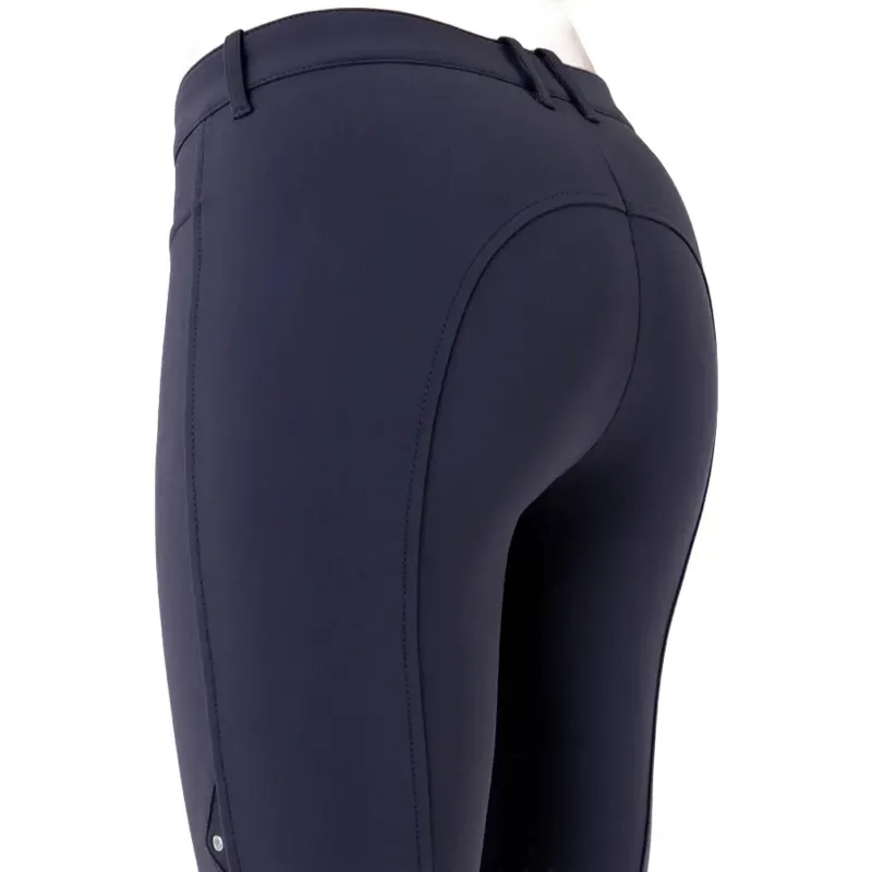 Equiline Cornek Knee Grip Women's Breeches - Blue-1
