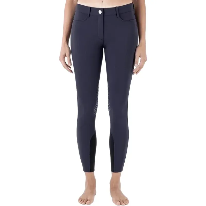 Equiline Cornek Knee Grip Women's Breeches - Blue-2