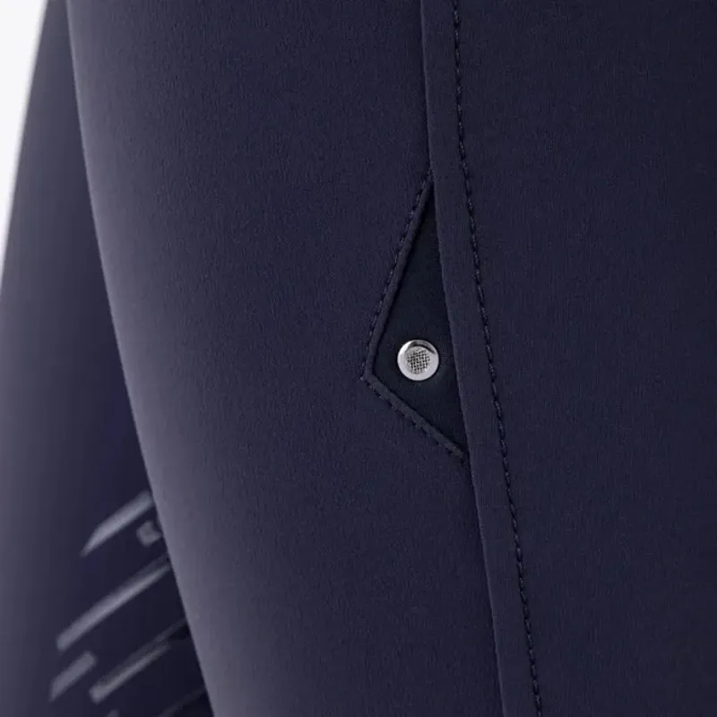 Equiline Cornek Knee Grip Women's Breeches - Blue-3