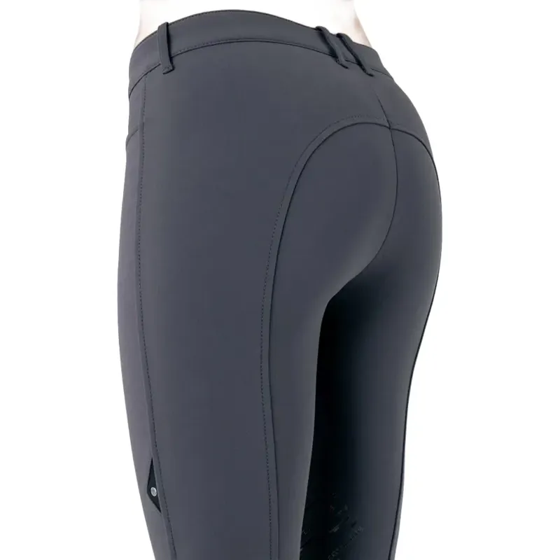 Equiline Cornek Knee Grip Women's Breeches - Gray-3