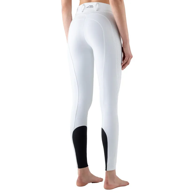 Equiline Curtek Ladies Knee Grip Breeches White-1