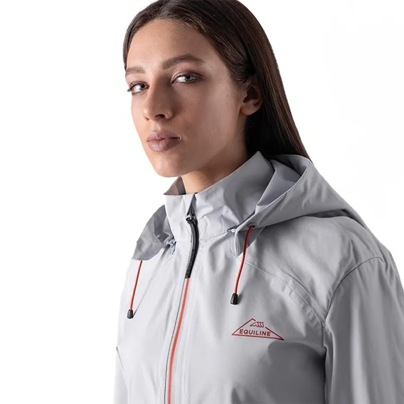 Equiline Efrida Women's Waterproof Jacket - Artic Ice-2