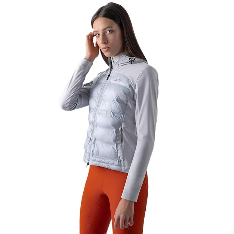 Equiline Egrige Womens Quilted Nylon-Tec Softshell Jacket - Artic Ice
