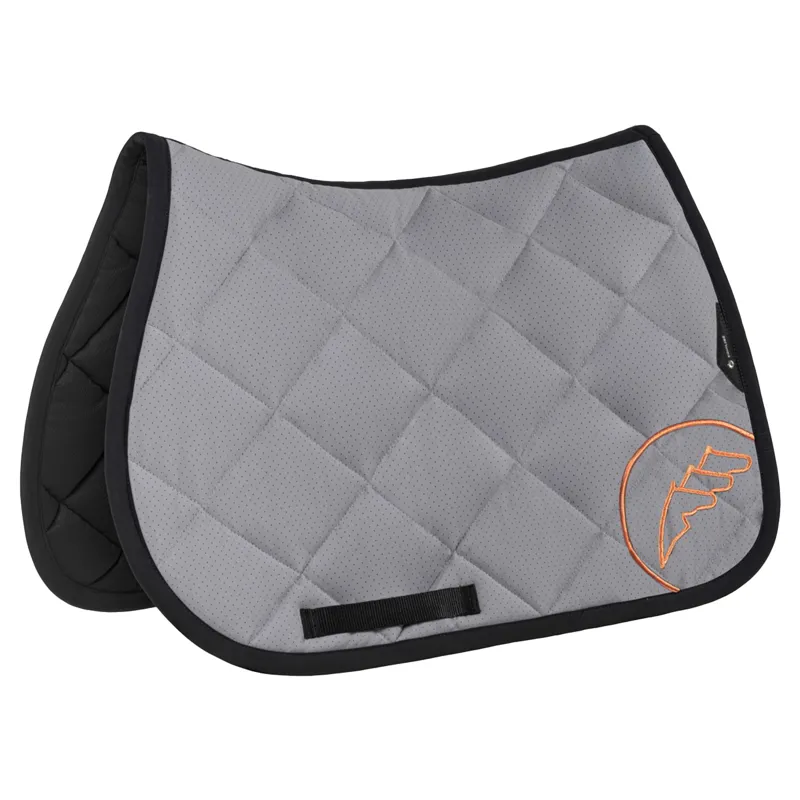 Equiline Enage Rombo Pony Saddle Pad - Lilac Grey