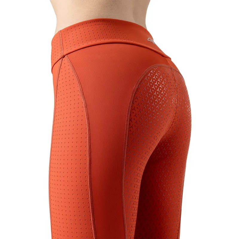 Equiline Engaref Full Grip Ladies Riding Tights - Ginger-2