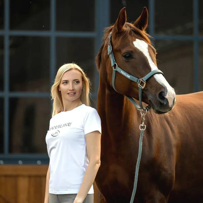 Equiline Eqcalop Women's T-Shirt - White-2
