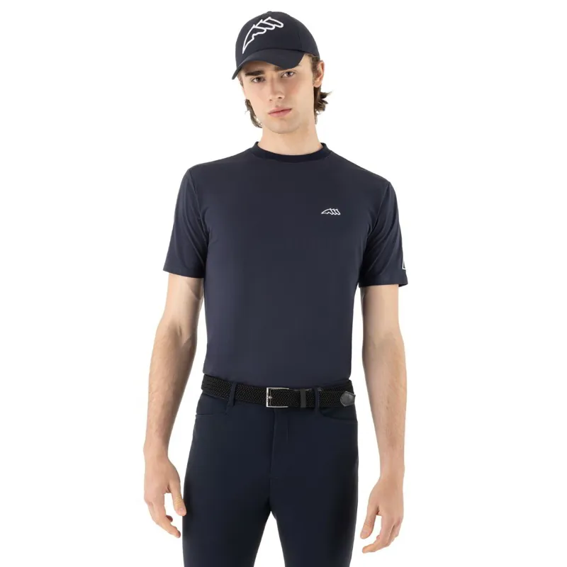 Equiline Eqcarge Men's Short Sleeve T-Shirt - Blue-6