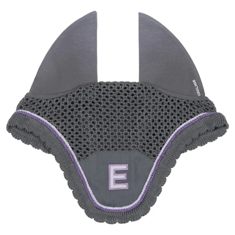 Equiline Eqcarre Ear Bonnet - Grey