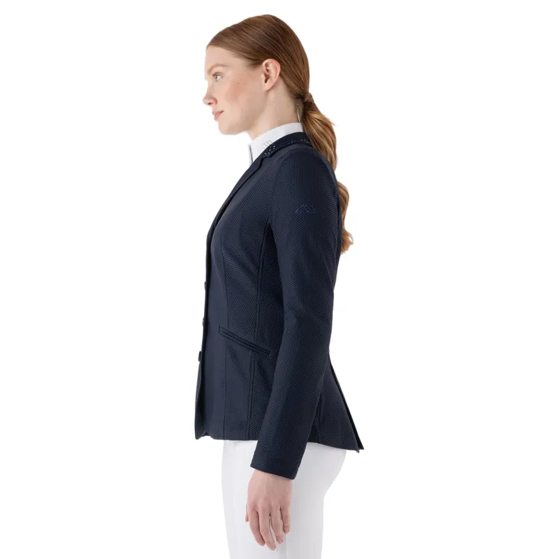Equiline Eqcassiopea Women's Show Coat - Blue-2