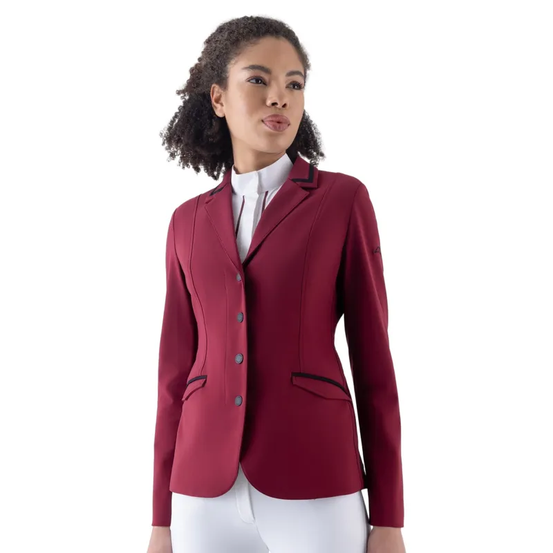 Equiline Eqcat Womens Show Coat - Alpine Plum Pre-Order-2