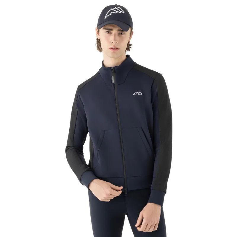 Equiline Eqcelfa Men's Full Zip Sweatshirt - Blue