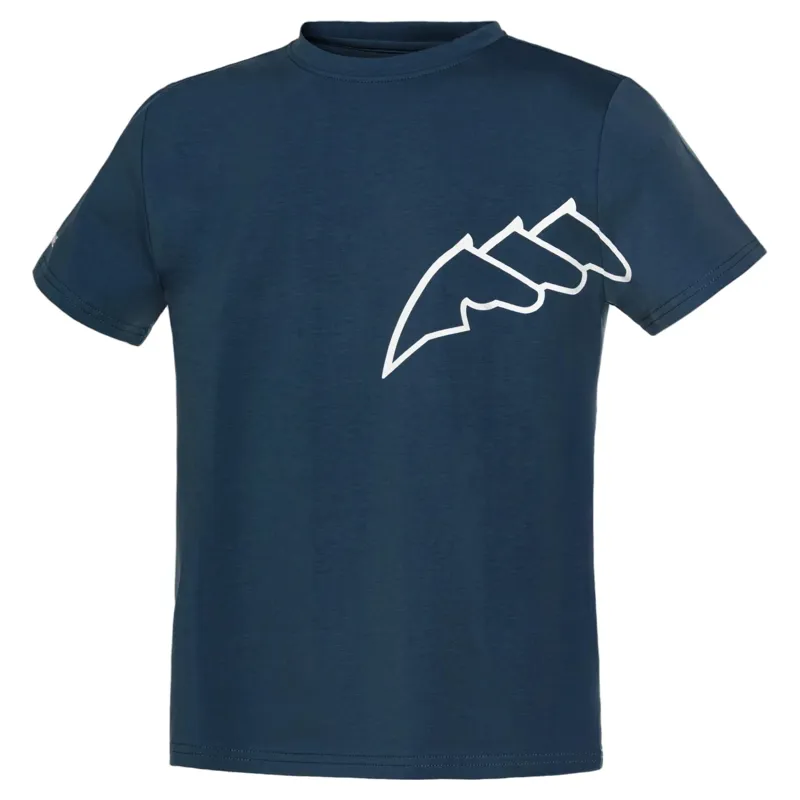 Equiline Eqcesco Youth T-Shirt - Blue-1