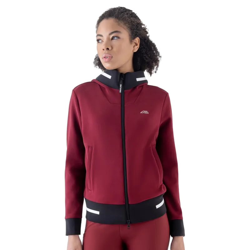 Equiline Eqcetir Women's Tech Sweatshirt - Alpine Plum Pre-Order
