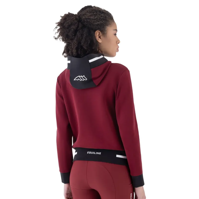 Equiline Eqcetir Women's Tech Sweatshirt - Alpine Plum Pre-Order-1