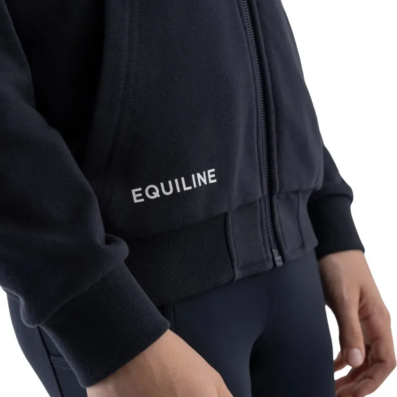 Equiline Eqclama Junior Boys Hoodie - Blue-5