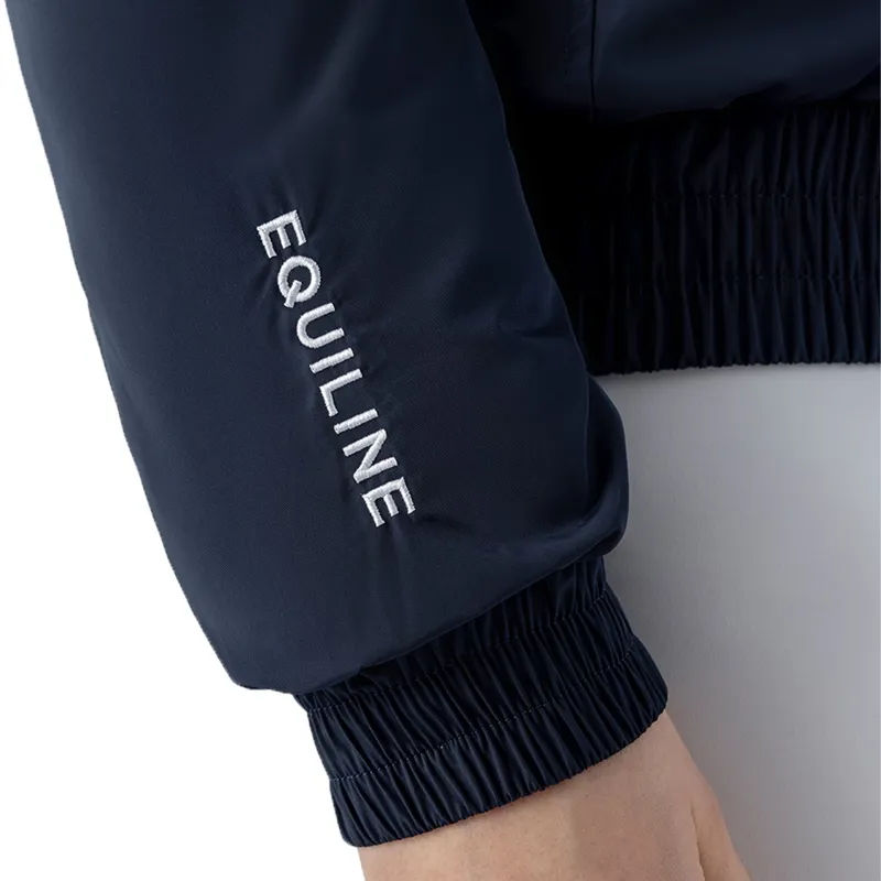 Equiline Eqcobric Unisex Bomber Jacket - Blue-8