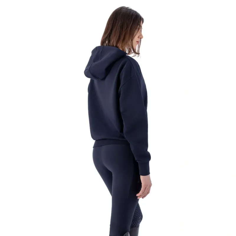 Equiline Eqcorgia Women's Full Zip Hoodie - Blue-4