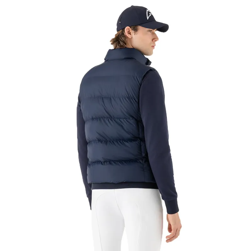 Equiline Eqcortek Mens Padded Vest - Blue-1