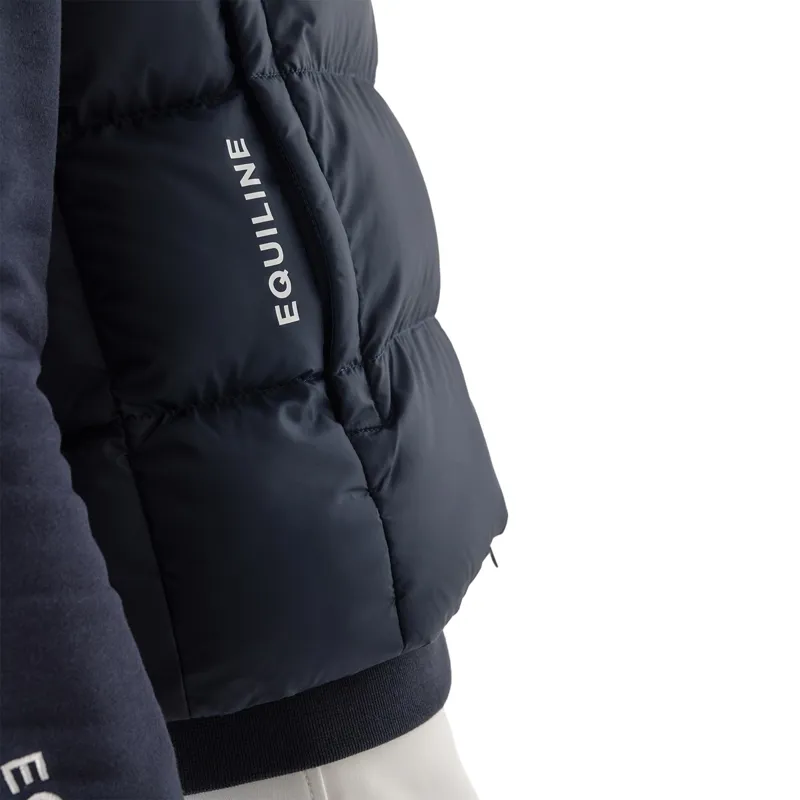 Equiline Eqcortek Mens Padded Vest - Blue-2