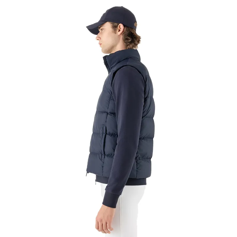 Equiline Eqcortek Mens Padded Vest - Blue-3