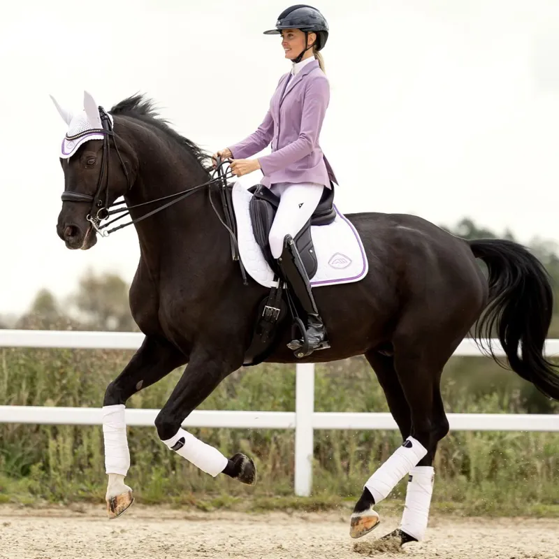 Equiline Eqgarcia Womens Show Coat - Mauve-1