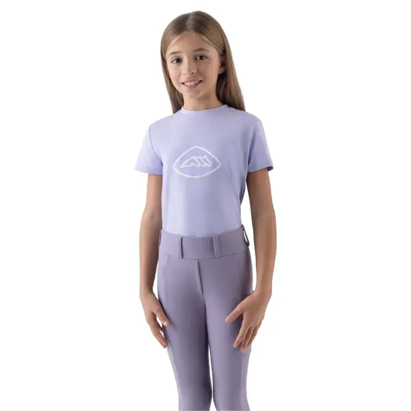 Equiline Eqghirt Junior Girls T-Shirt - Glicine-4