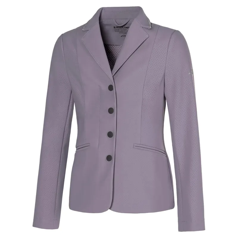 Equiline Eqgina Youth Girls Show Coat - Mauve-1
