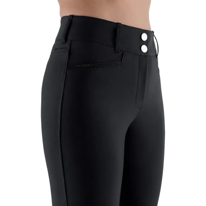 Equiline Eqglimpfh Full Grip Women's Breeches - Black-2