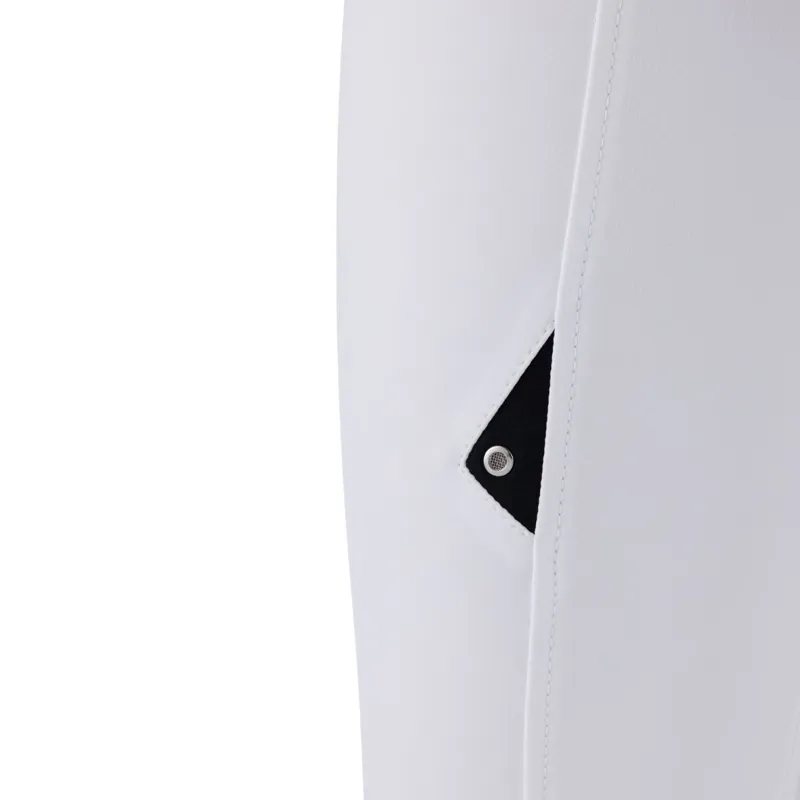 Equiline Eqgurf BX-TECH Full Grip Women's Breeches - White-5