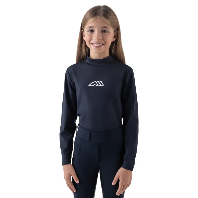 Equiline Eqjin Junior Unisex Second Skin Base Layer - Blue