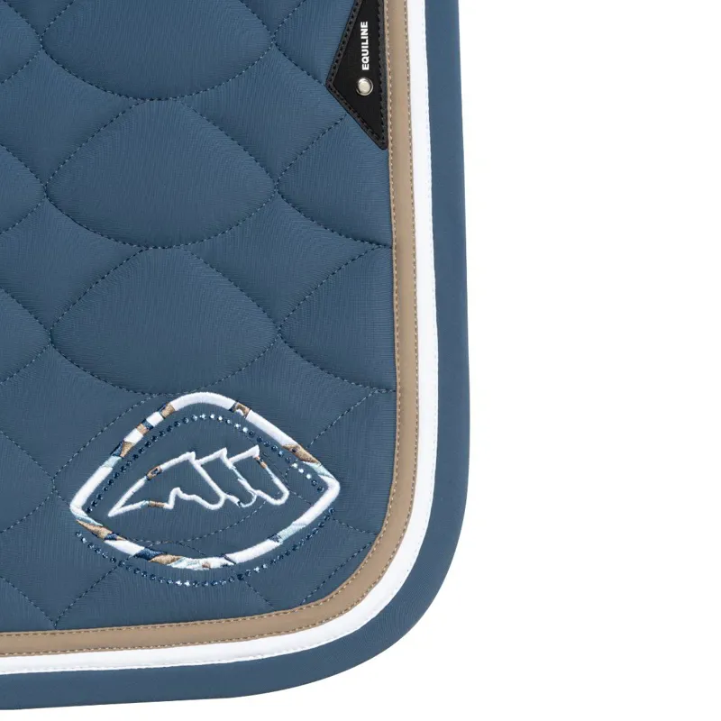 Equiline Eroc Jump Saddle Pad - Dark Denim-1