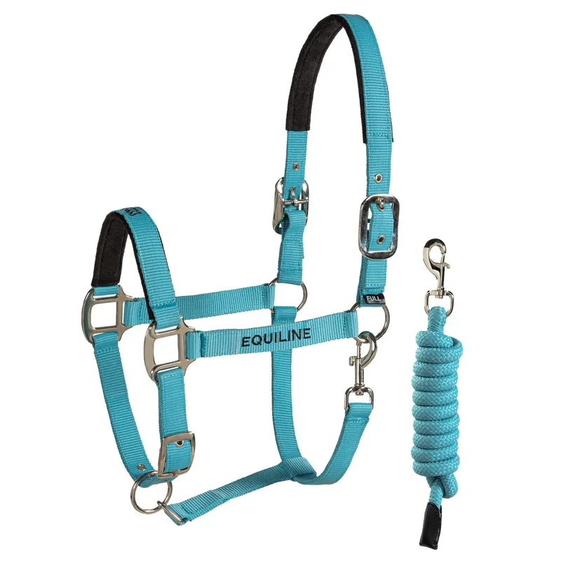 Equiline Gest Halter and Lead Rope - Aquarelle