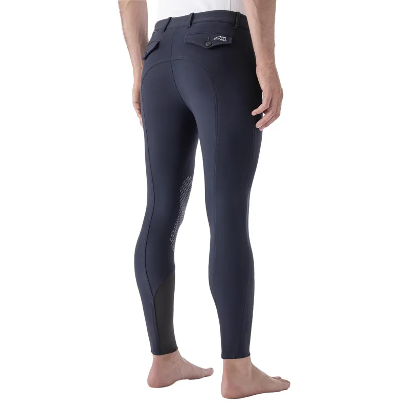 Equiline GraftonB Men's Knee Grip Breeches - Blue-1