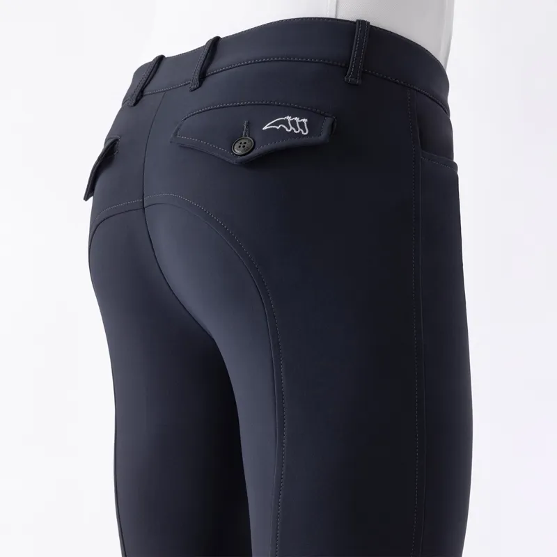 Equiline GraftonB Men's Knee Grip Breeches - Blue-3
