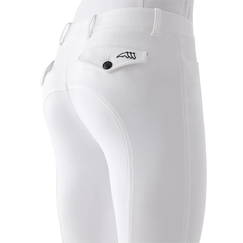 Equiline GraftonB Men's Knee Grip Breeches - White-3
