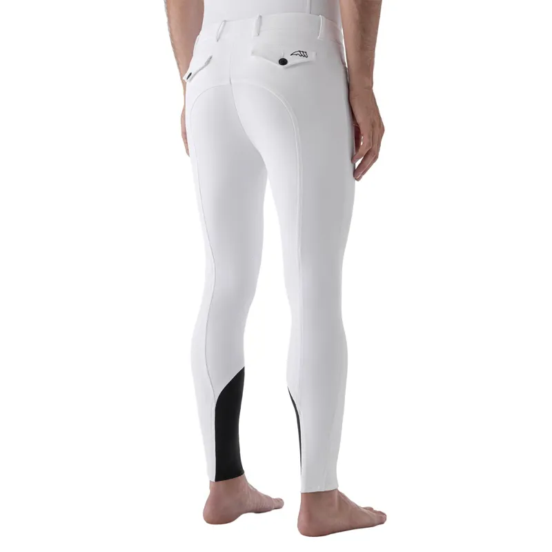 Equiline GraftonB Men's Knee Grip Breeches - White-2