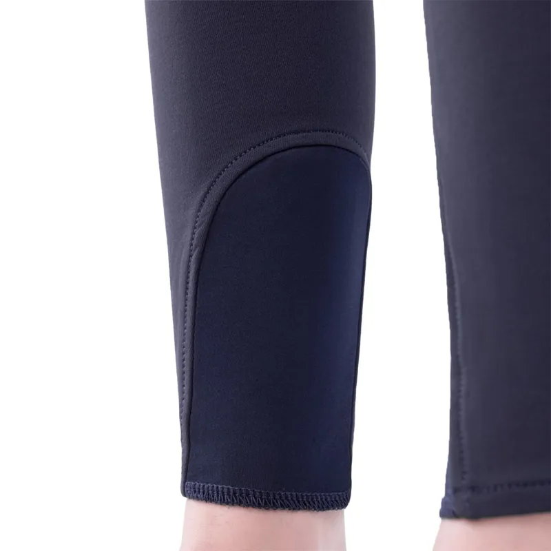 Equiline Jinak Knee Grip Junior Girls Breeches - Blue-6