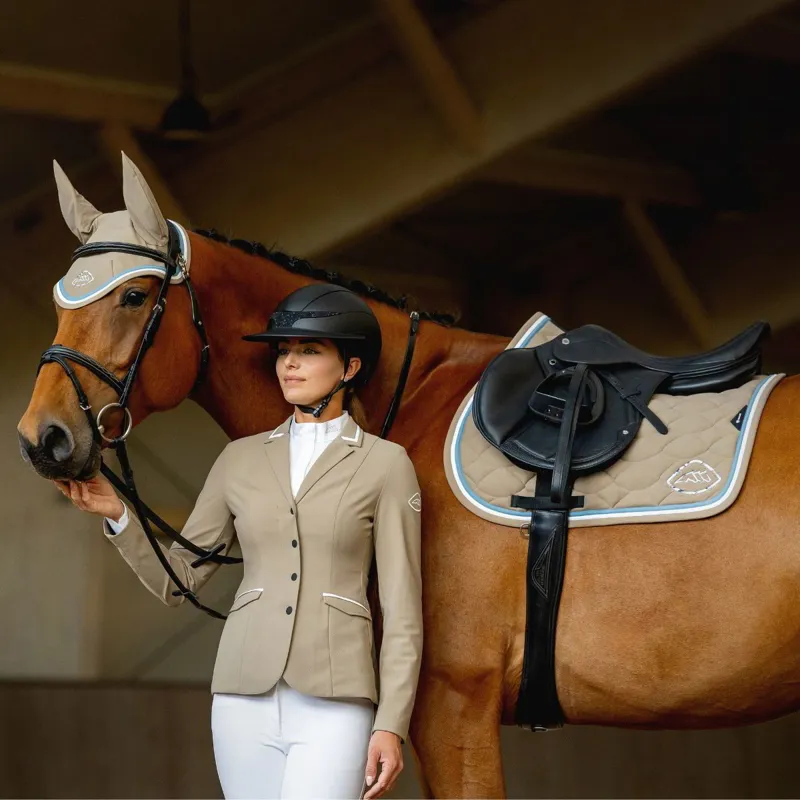 Equiline Ebony Women's Show Jacket - Dune-4
