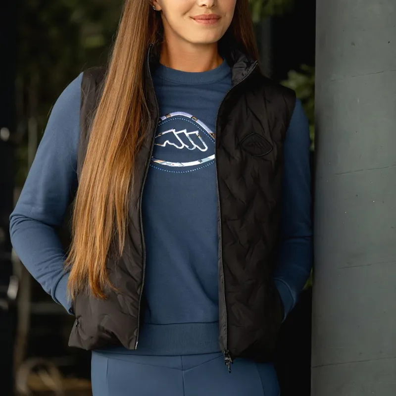 Equiline Eben Women's Sweatshirt - Dark Denim-3