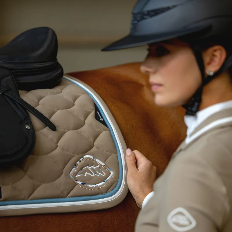 Equiline Eroc Jump Saddle Pad - Dune-3