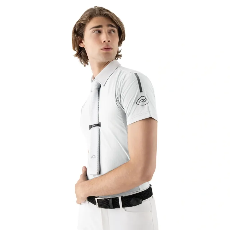 Equiline Eqcilort Men's Short Sleeve Show Shirt - White