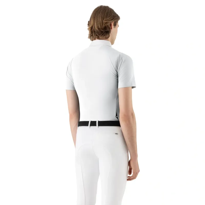 Equiline Eqcilort Men's Short Sleeve Show Shirt - White-1