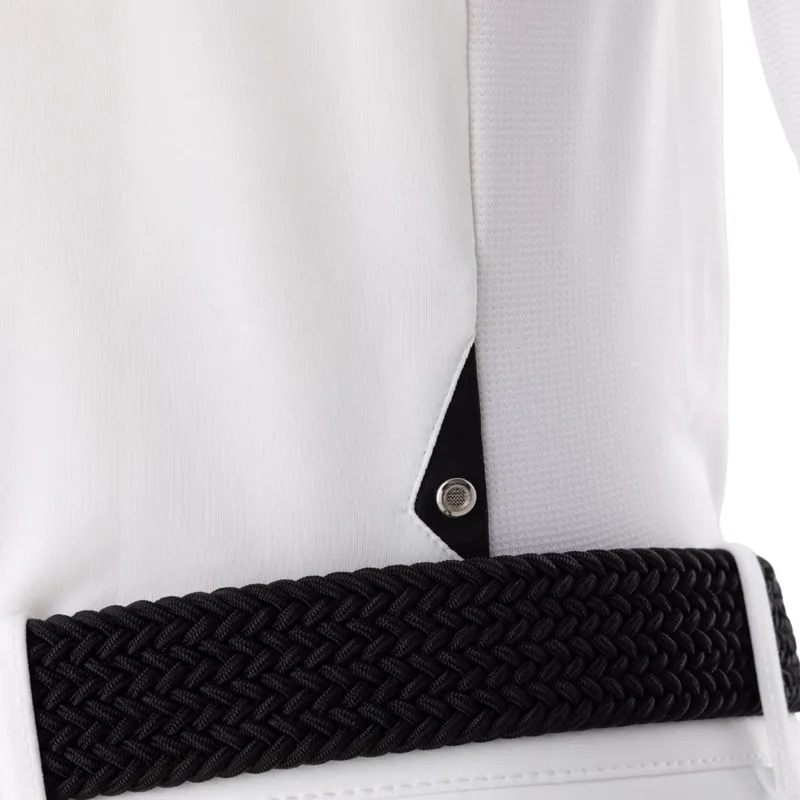 Equiline Eqcilort Men's Short Sleeve Show Shirt - White-2