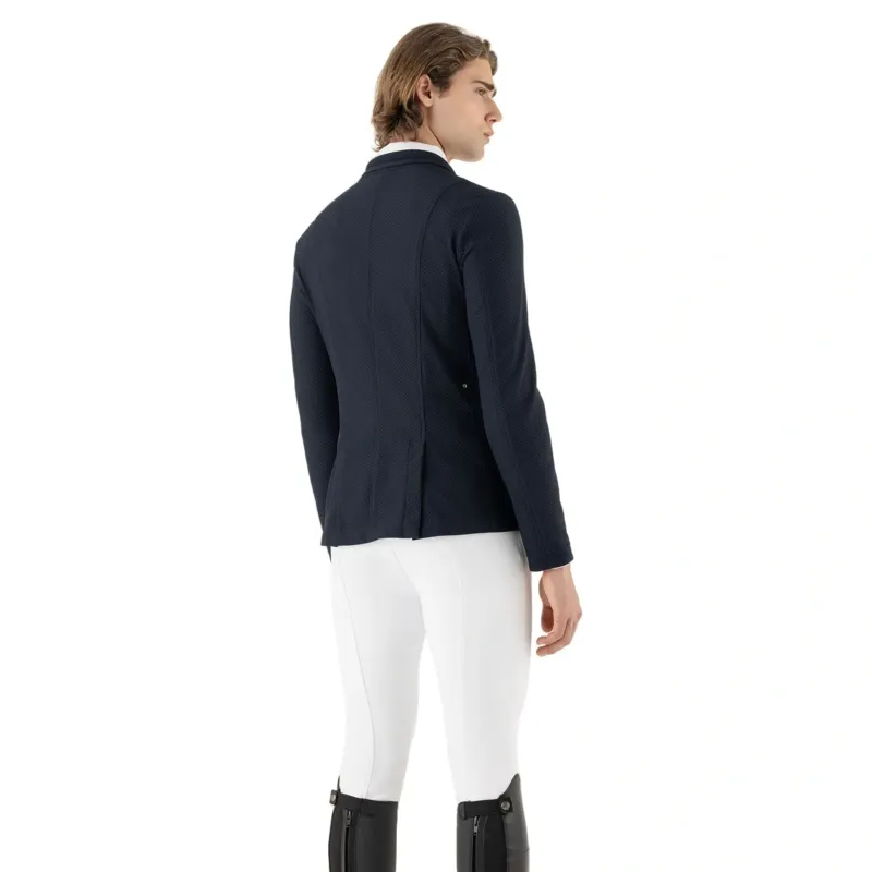 Equiline Eqcargiac Men's Mesh Show Jacket - Blue-1