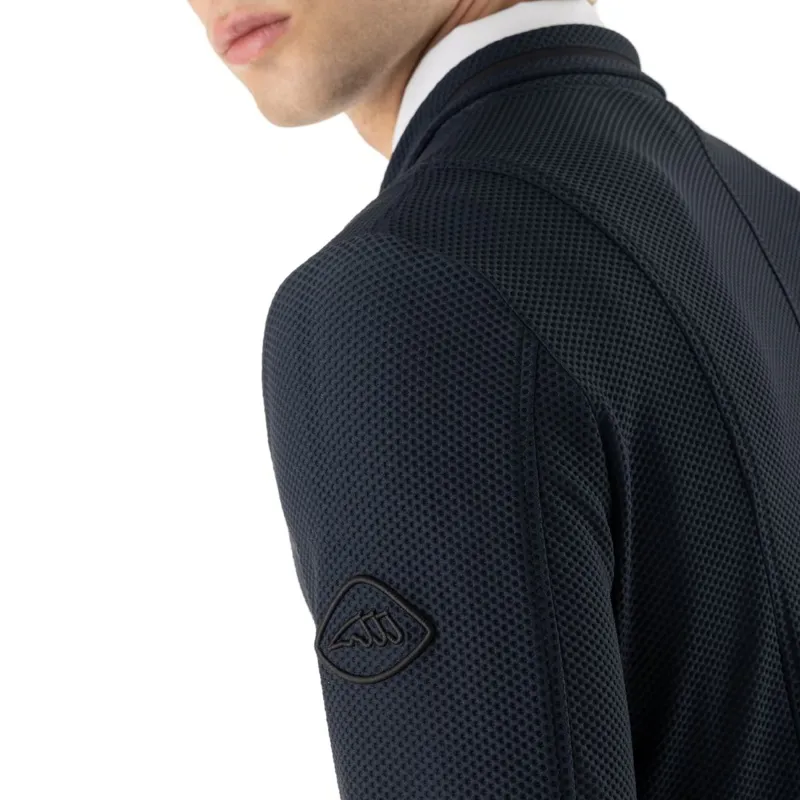 Equiline Eqcargiac Men's Mesh Show Jacket - Blue-3