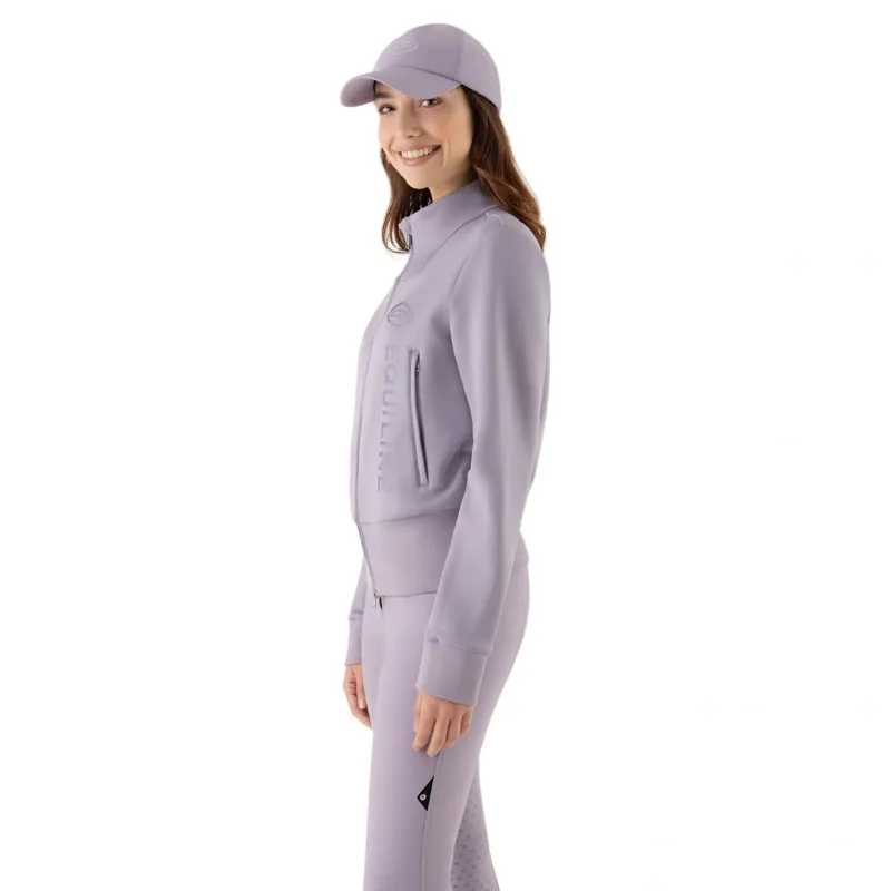 Equiline Eqglempa Full Zip Sweatshirt - Mauve-4