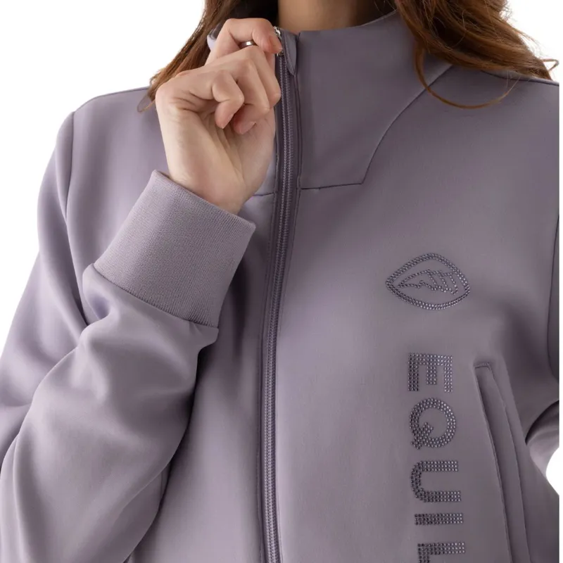 Equiline Eqglempa Full Zip Sweatshirt - Mauve-7