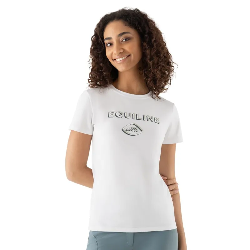Equiline Eqcalop Women's T-Shirt - White-1