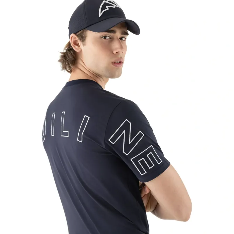 Equiline Eqcarge Men's Short Sleeve T-Shirt - Blue-7